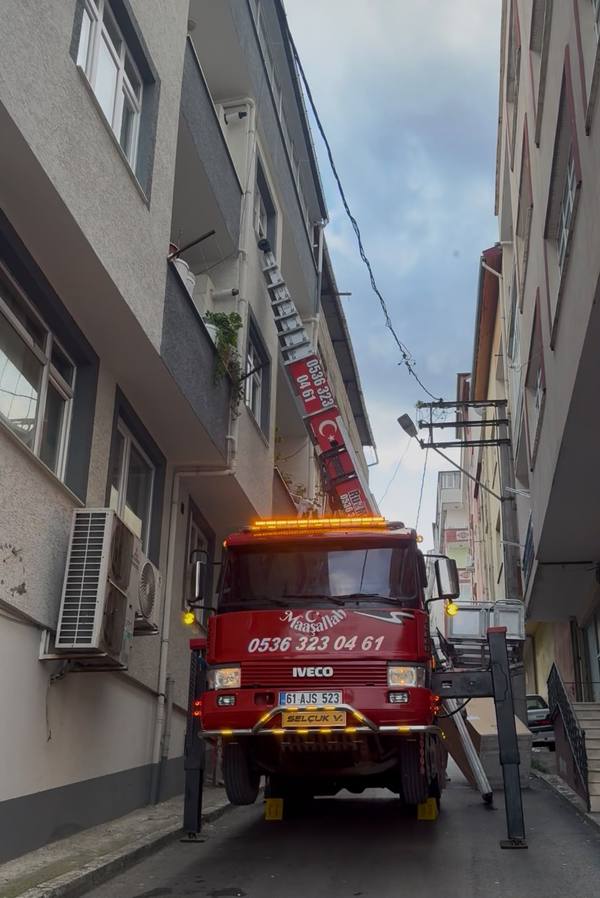 Ru&Mes61 Nakliyat — Sokak arası asansörlü nakliyat